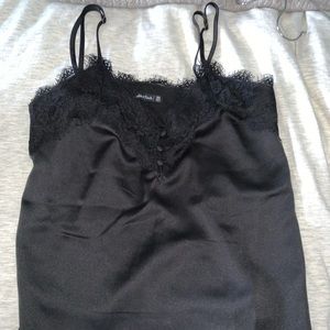 A&F silk cami